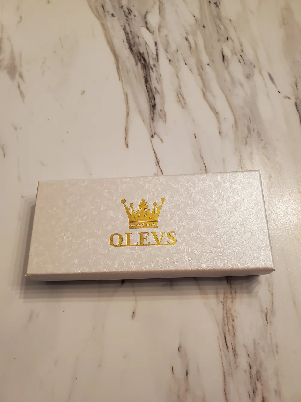 OLEVS Men’s Gold and Black Watch - Classic Dress Style